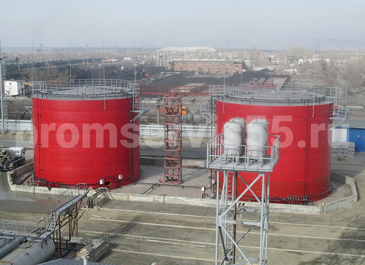 Bitumen base for 4000 tons